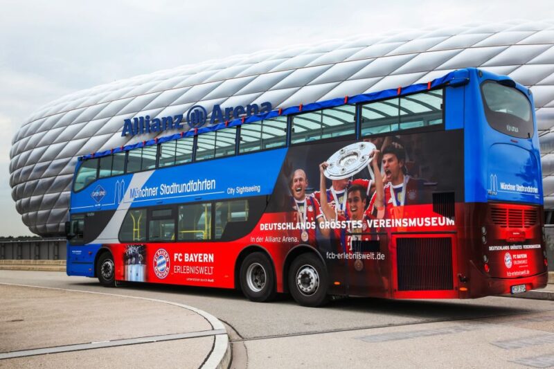 Munich: City Bus Tour & FC Bayern Munich Allianz Arena Tour - Discover Munich on a City Bus Tour