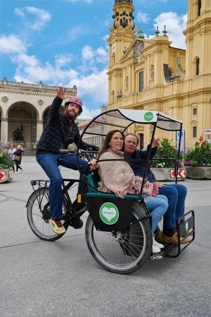 Munich: City Highlights Rickshaw Tour - Key Points