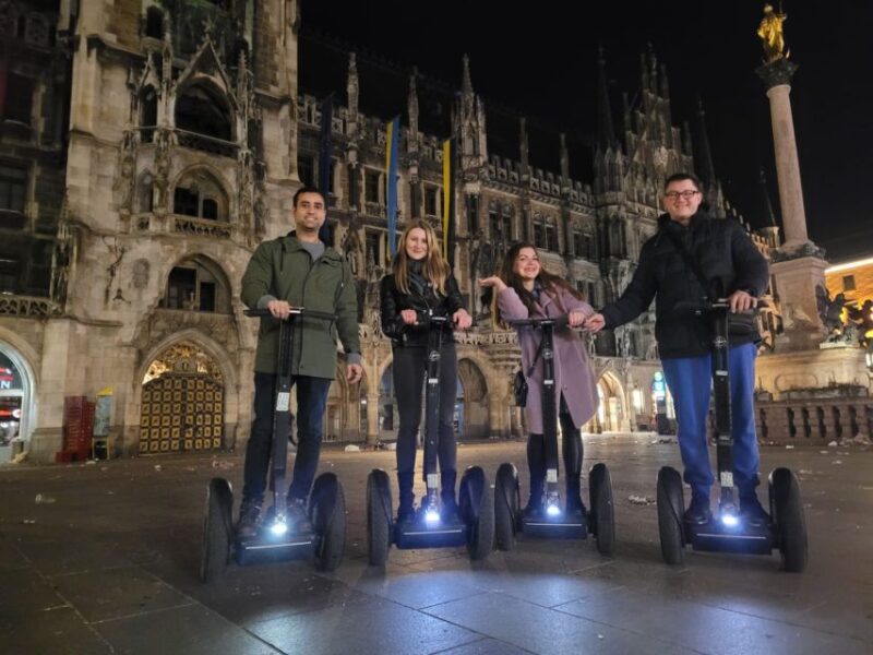 Munich: Guided City Highlights Night Tour by Segway - Key Points