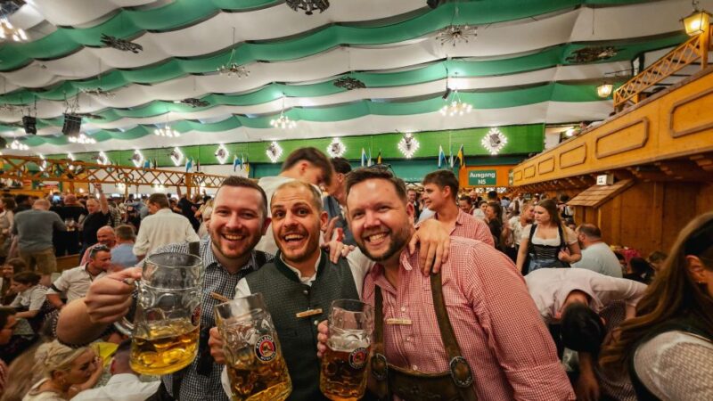 Munich: Guided Oktoberfest Experience with Beer and Lunch - Inside the Beer Tents: Reserved Seating and Traditional Lunch