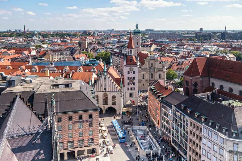Munich - Old Town Historic Walking Tour - The Market Scene at Viktualienmarkt