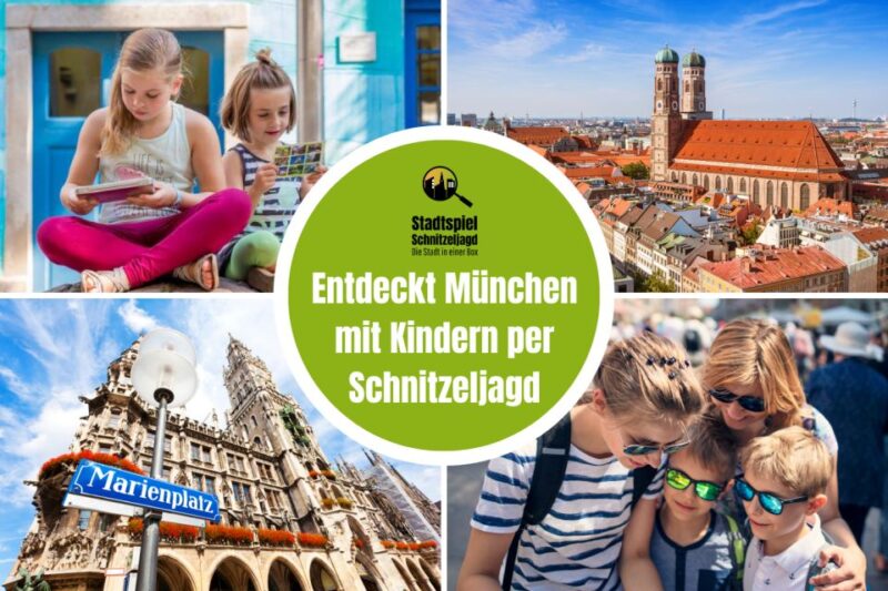 Munich: Scavenger Hunt Self-Guided Tour for Children - Discover Munich with a Fun Self-Guided Scavenger Hunt for Families