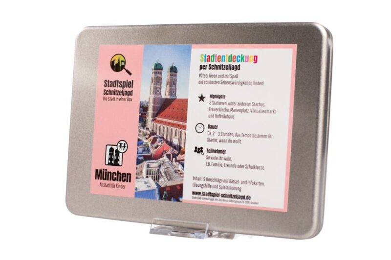 Munich: Scavenger Hunt Self-Guided Tour for Children - The Route’s Key Landmarks and Stops