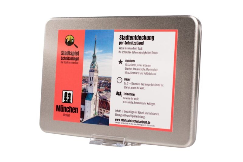 Munich: Scavenger Hunt Self-Guided Tour - The Experience of Puzzles and Sightseeing Balance