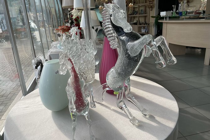 Murano Art: Glass factory tour - Shop Visit: A Wide Range of Handmade Glass Products