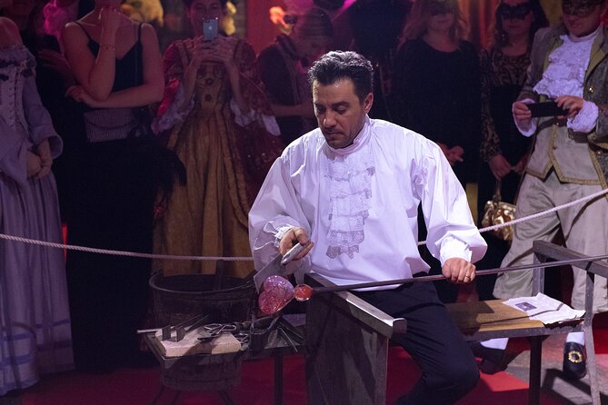 Murano Glass Blowing demonstration-The Glass Cathedral - Who Will Appreciate This Tour Most
