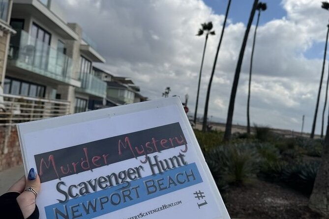 Murder Mystery Scavenger Hunt Newport Beach - Starting Point at Cruisers Pizza Bar Grill