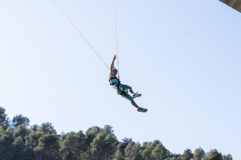 Murillo de Gállego Huesca: Bungee jumping over the river - Additional Equipment and Video Recording