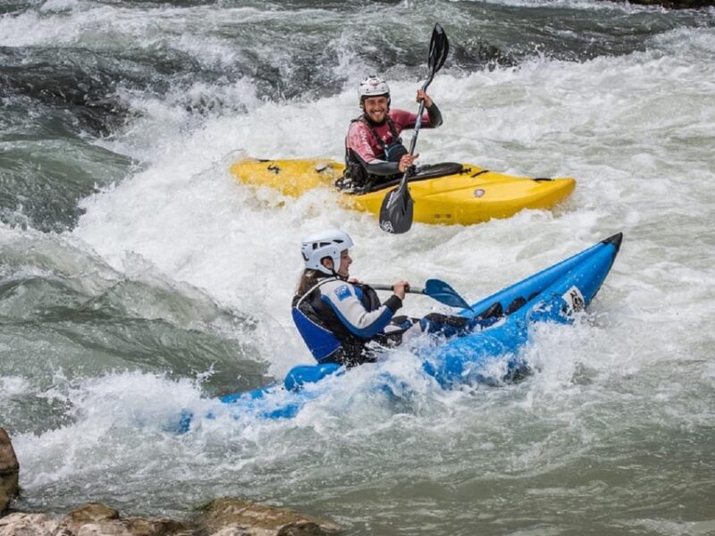 Murillo de Gállego Huesca: Open kayak single or double - Exciting Whitewater Kayaking Near Huesca at Murillo de Gállego