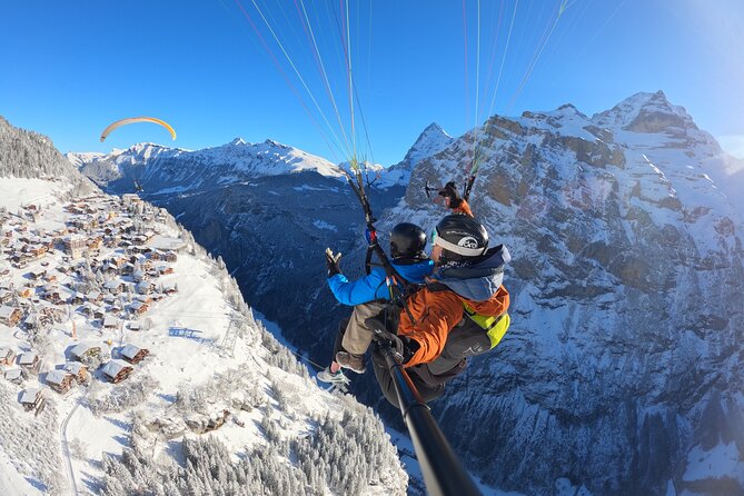 Mürren Lauterbrunnen Paragliding Tandem Flights - The Experience of Flying in Lauterbrunnen-Mürren Valley