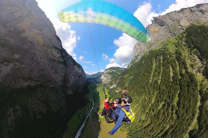 Mürren Lauterbrunnen Paragliding Tandem Flights - The Unique Viewpoints and Stops