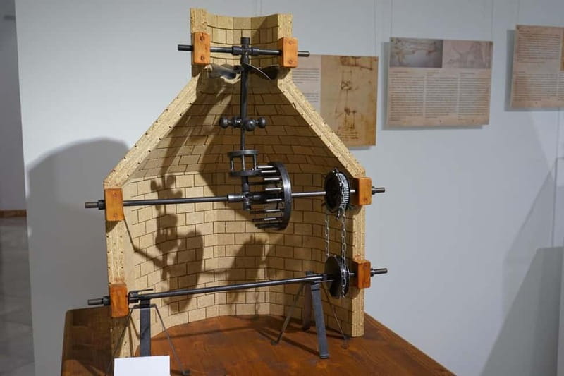 Museum of Leonardo da Vinci's working machines - Digital Immersion and Interactive Learning