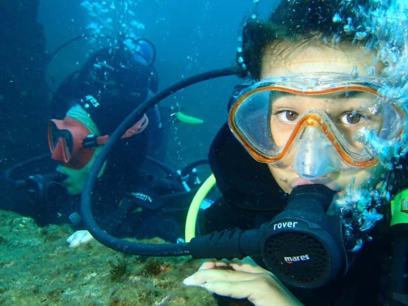 My First Scuba Dive into the Ocean from Terceira - Azores - Group Size and Language Support