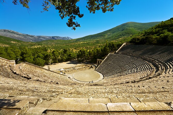 Mycenae, Epidaurus & Nafplio Full-Day V.R audio guided Tour - The Spectacular Acoustics of Epidaurus Theatre