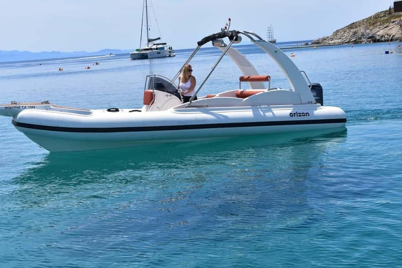 Mykonos: 3 hour Private Boat Cruise to South Coast Beaches - The Skipper and Onboard Experience