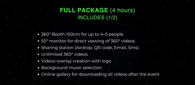 Mykonos: 360 Photo Booth for your event (wedding party etc) - Frequently Asked Questions