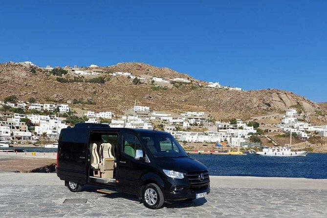 Mykonos Airport or Port from/to Point to Point Private Transfers - Frequently Asked Questions