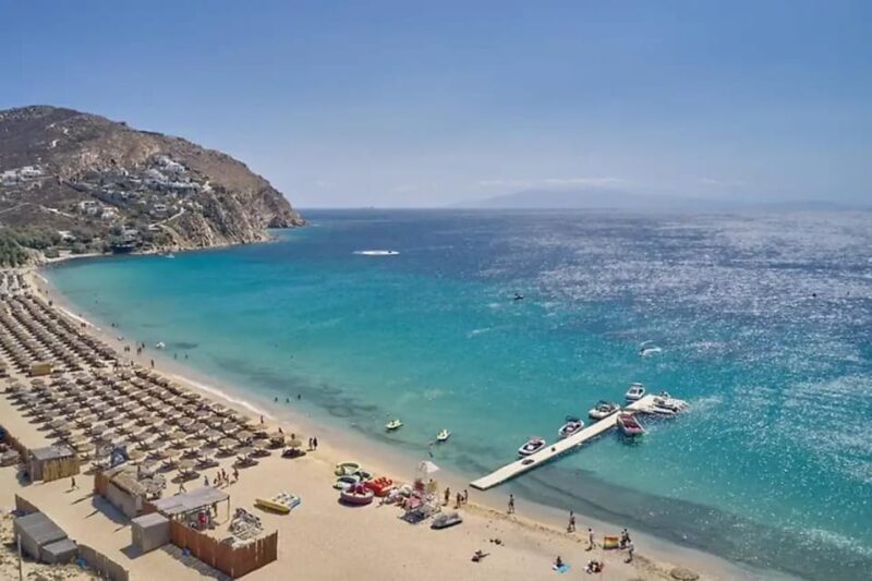 Mykonos: Beach Escape and Free Time in Mykonos Town - Discovering Elia Beach: A Day of Sun and Watersports