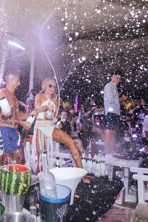 Mykonos: Best Beach Clubs Crawl Day Party - Tropicana Beach Club: Kicking Off the Party at 4:30 PM