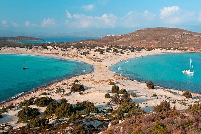 Mykonos Catamaran Cruise with Meal Drinks and Sup - Swimming and Snorkeling at Rhenia’s Calm Coasts