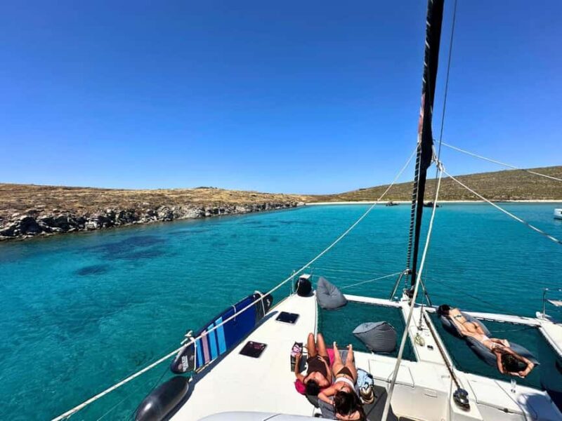 Mykonos Cruise: Prosecco, BBQ, Sailing Demo & Delos Stop - From Platis Gialos to Delos: Exploring a UNESCO Site