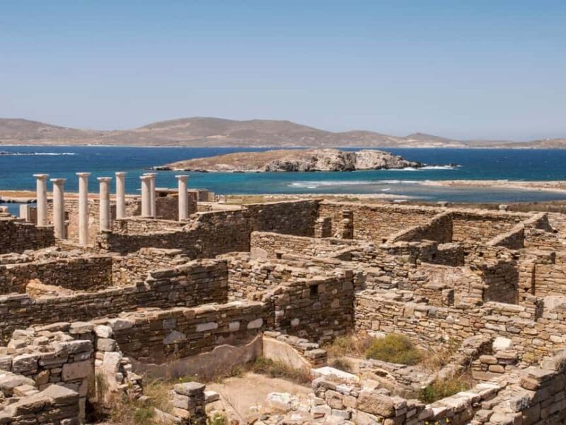 Mykonos Cruise: Prosecco, BBQ, Sailing Demo & Delos Stop - Authentic Greek BBQ and Unlimited Drinks on Deck