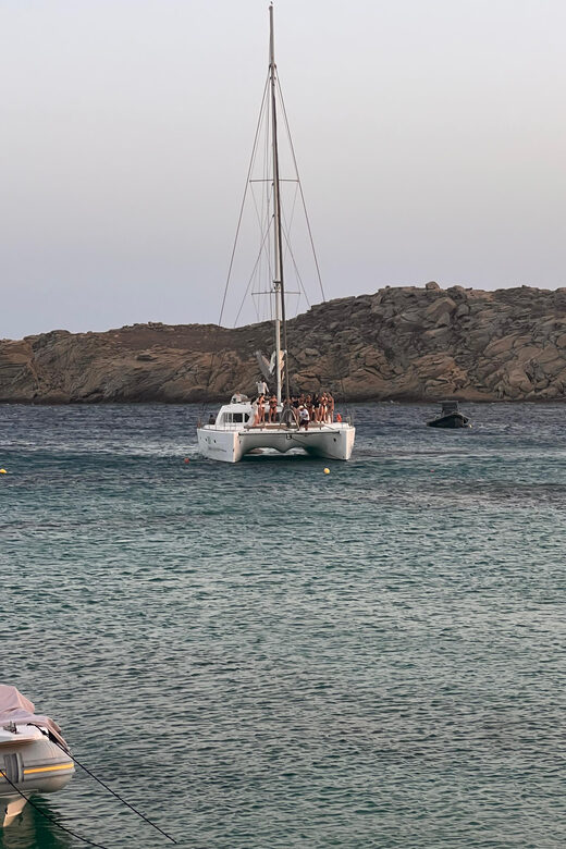 Mykonos: Day Boho Experience Catamaran Cruise - Music, Food, and Drinks at Sea