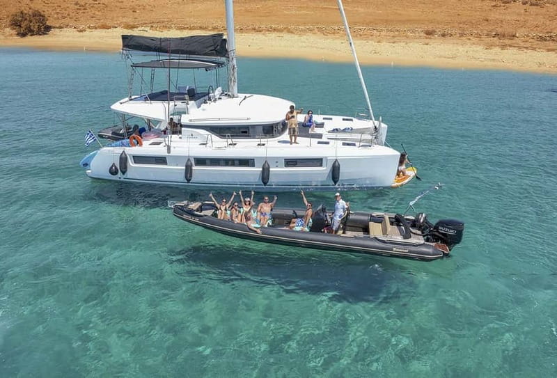 Mykonos: Delos and Rhenia Land Cruise with Fruit and Snacks - Departure from Ornos: Easy Access for a Quick Getaway