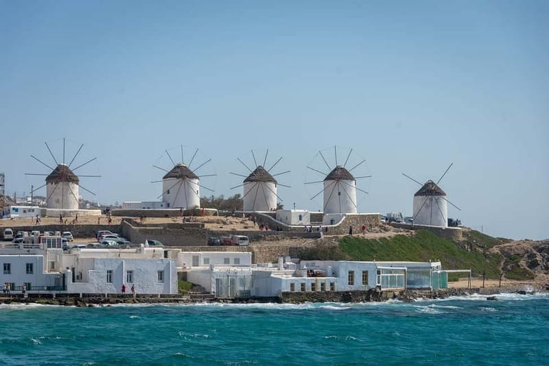 Mykonos: Essential Tour Half & Full Day Private Guided Tour - Visiting the Armenistis Lighthouse for Stunning Sea Views