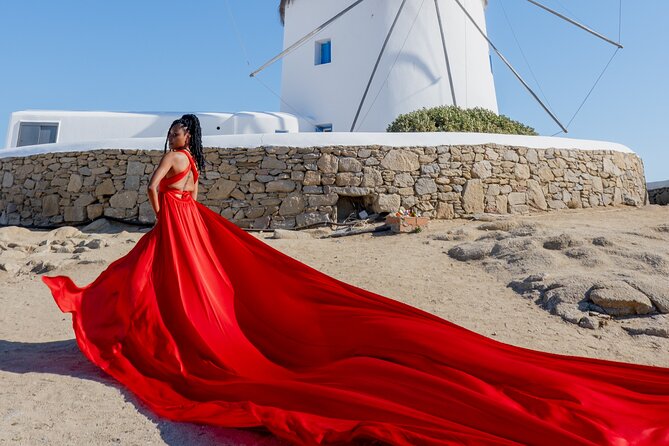 Mykonos Flying Dress Photoshoot - Practical Tips for a Smooth Photoshoot