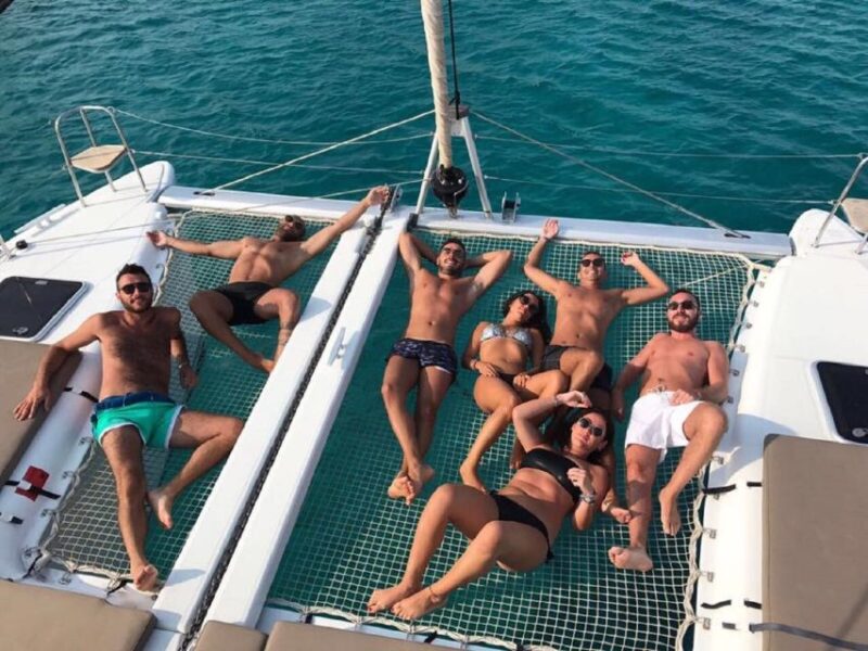 Mykonos: Full-Day Catamaran Cruise with Fresh Lunch - Key Points