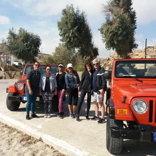Mykonos Highlights Tour on a Jeep - Starting Point and Schedule