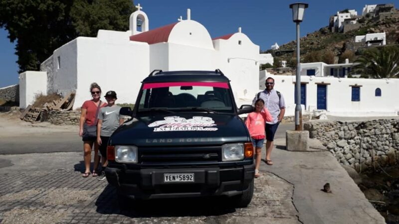 Mykonos Highlights Tour on a Jeep - Final Scenic View of Mykonos Town