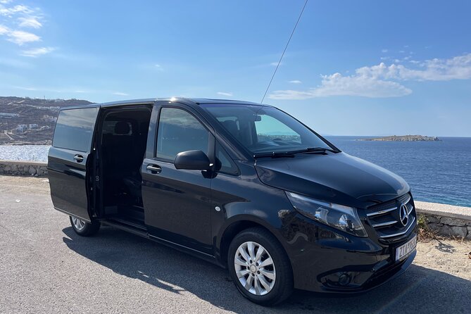 Mykonos Island VIP Transfers: 24/7 Private Transportation 1-Way - Vehicle Quality and Comfort