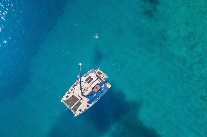 Mykonos: Private Catamaran Cruise with BBQ & Drinks - Customizable Options: Lunch or Sunset Dinner