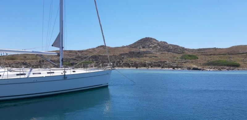 Mykonos: Private Delos and Rhenia 6hrs Cruise with Lunch - Departure from Tourlos Marina at 09:00 AM