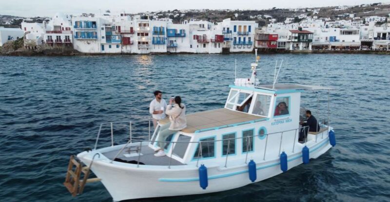 Mykonos: private half-day cruise south beaches of Mykonos - Key Points
