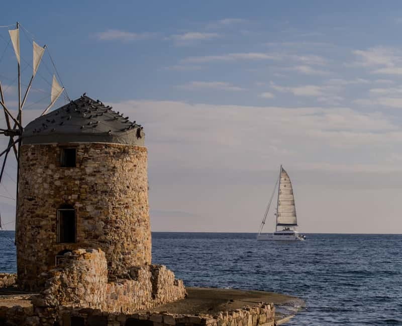 Mykonos: Private Morning or Sunset Catamaran Boat Tour - Explore the Sacred Island of Delos and Rhenia