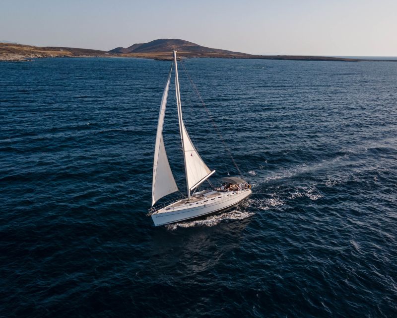Mykonos: Private Rhenia Sailing Cruise with Lunch & Drinks - Exclusive Private Sailing to Rhenia with Lunch and Drinks from Mykonos