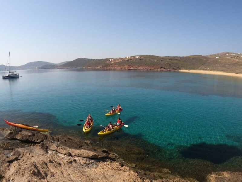 Mykonos: Secluded Bays Sea Kayaking Tour with GoPro Photos - Exploring the Natural Beaches of Mykonos