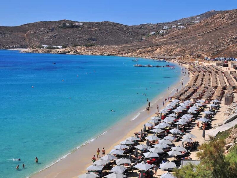 Mykonos: semi-private cruise around southcoastline of island - Exploring Mykonos’ Famous South Coast Beaches