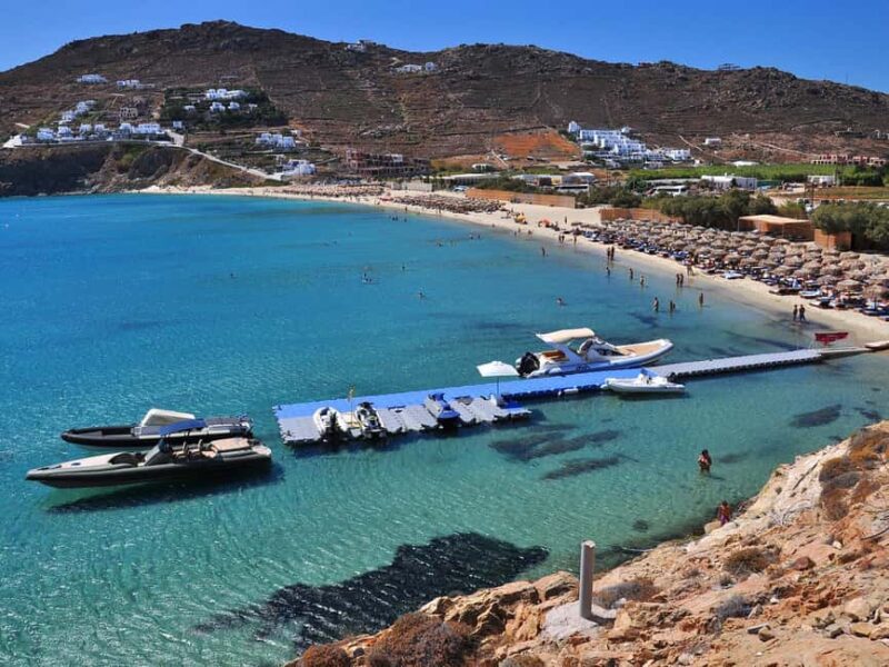 Mykonos: semi-private cruise around southcoastline of island - Logistics: Meeting Point and Departure Details
