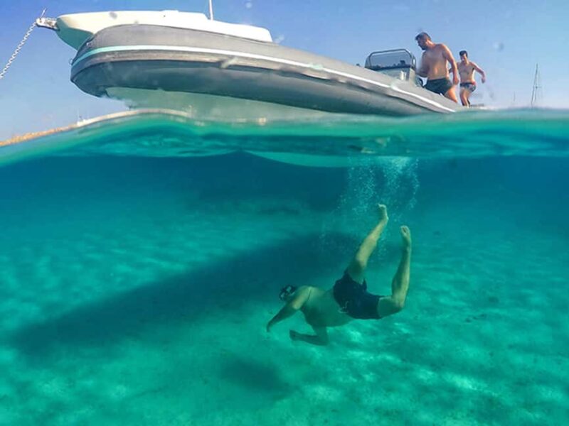 Mykonos: semi-private cruise around southcoastline of island - Suitable for Different Travelers