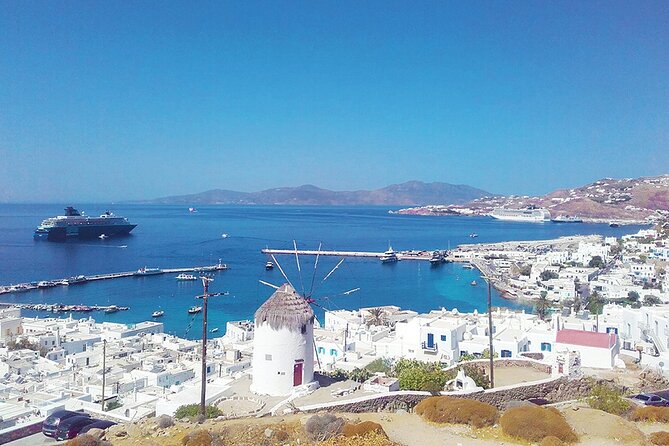 Mykonos Shore Excursion with Pickup from Cruise Ship Terminal - Wrapping Up at Akti Kampani Waterfront
