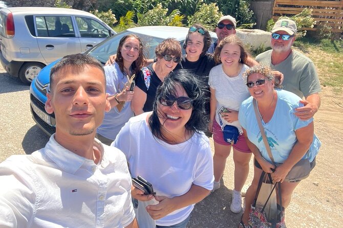 Mykonos Small Group Tour for Cruise Passengers  Port Pickup - Beach Time at Paralia Kalafati