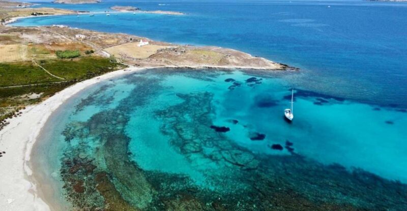 MYKONOS SOUTH COAST OR DELOS & RHENIA MORNING PRIVATE CRUISE - Exploring the Traditional Wooden Boat Experience