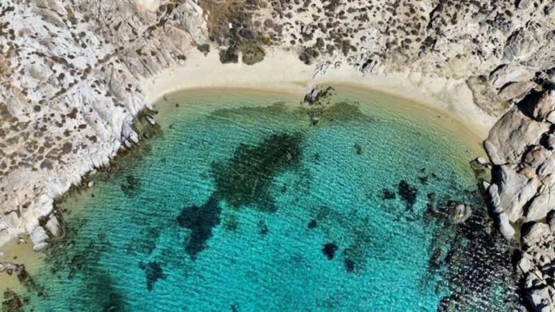 MYKONOS SOUTH COAST OR DELOS & RHENIA MORNING PRIVATE CRUISE - Greek Food and Drinks on Board