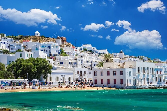 Mykonos Tour from Cruise Port including Little Venice & Windmills - Relax at Kalafati Beach for Water Fun