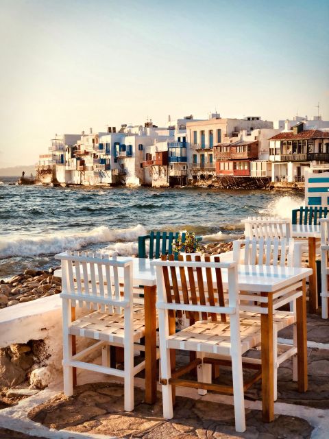 Mykonos Town: Food Walking Tour with Famous Tastings - Exploring the Old Port of Mykonos and Its Colorful Vessels