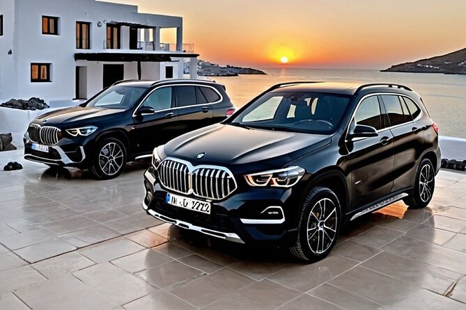 Mykonos VIP Private Transfers | Full-Day Driver - Vehicle Options and In-Transit Comfort